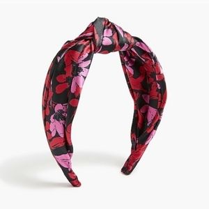 NWT J. Crew Printed Knot Headband